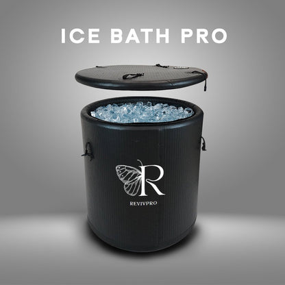 Portable Ice Bath Tub Pro - Water Chiller Compatible Cold Plunge Easy Recovery Solution