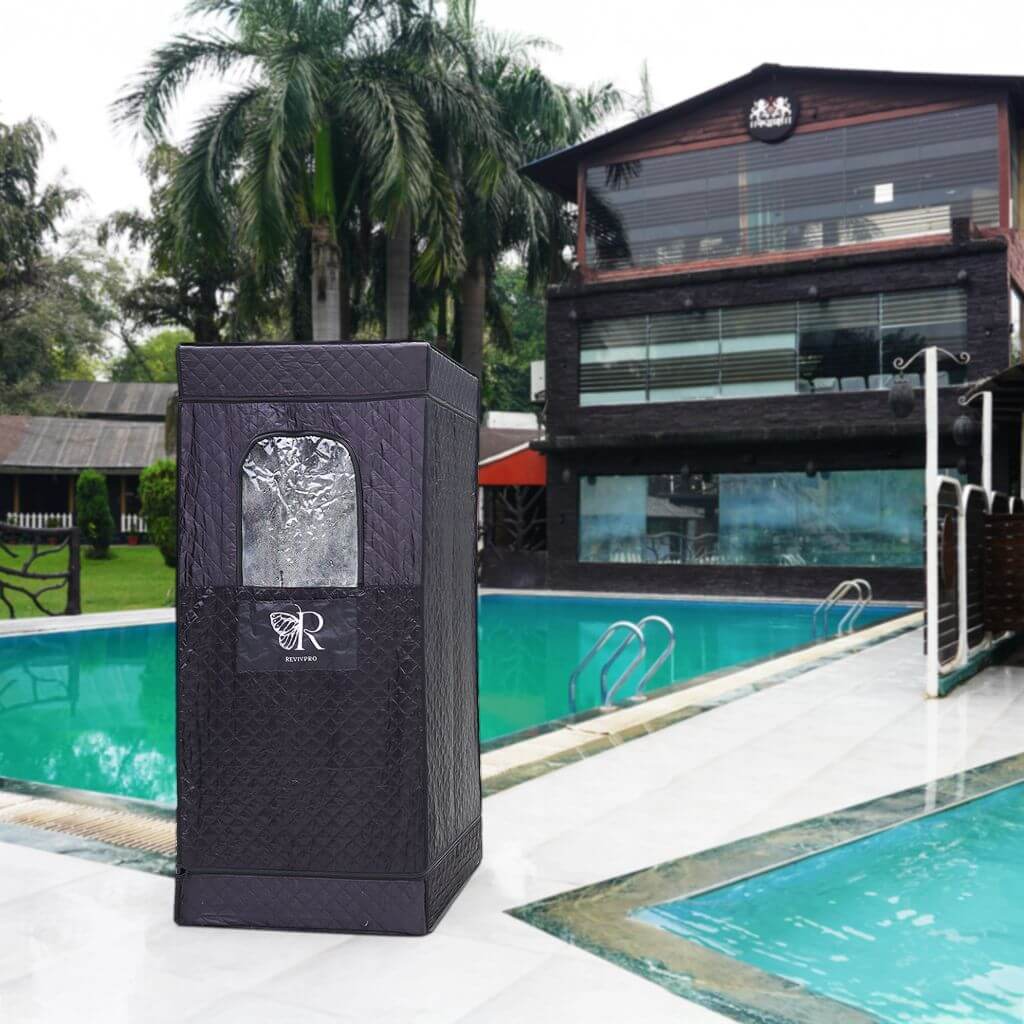 Portable Steam Sauna Box with Steamer
