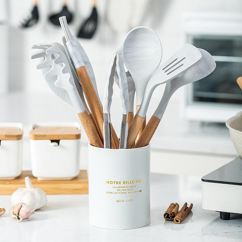 Premium Silicone Cooking Set Tools