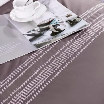 Evelyn High End Embroidered 1000TC Duvet Cover Set Long Staple Egyptian Cotton