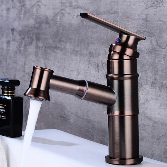 Langfoss Pull-Out Single-Hole Bathroom Faucet