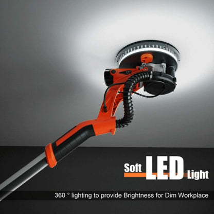 Professional Electric 750W Drywall Ceiling Pole Sander W/ Vacuum (SAK97855)