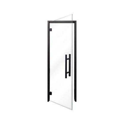 Prosaunas 24X81 Black Alder Clear Glass Sauna Door (SAK38670)