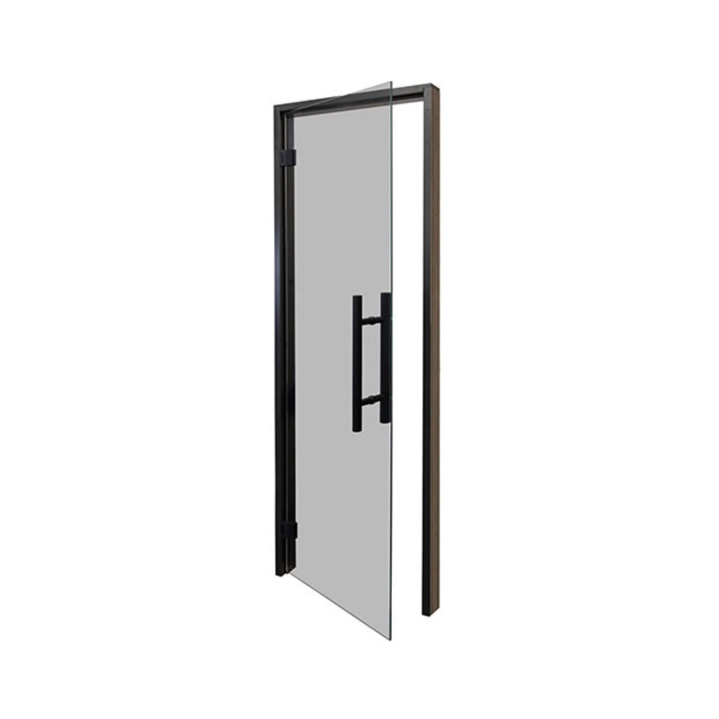 Prosaunas 24X81 Black Alder Tinted Glass Sauna Door (SAK36827)