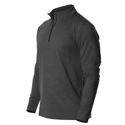 Long-sleeved Quick-drying Sports Pullover T-shirt