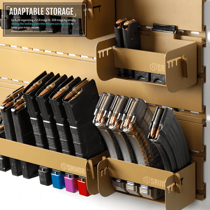 Wall Rack System - Universal Mag Holder (Multiple Sizes) (Copy)