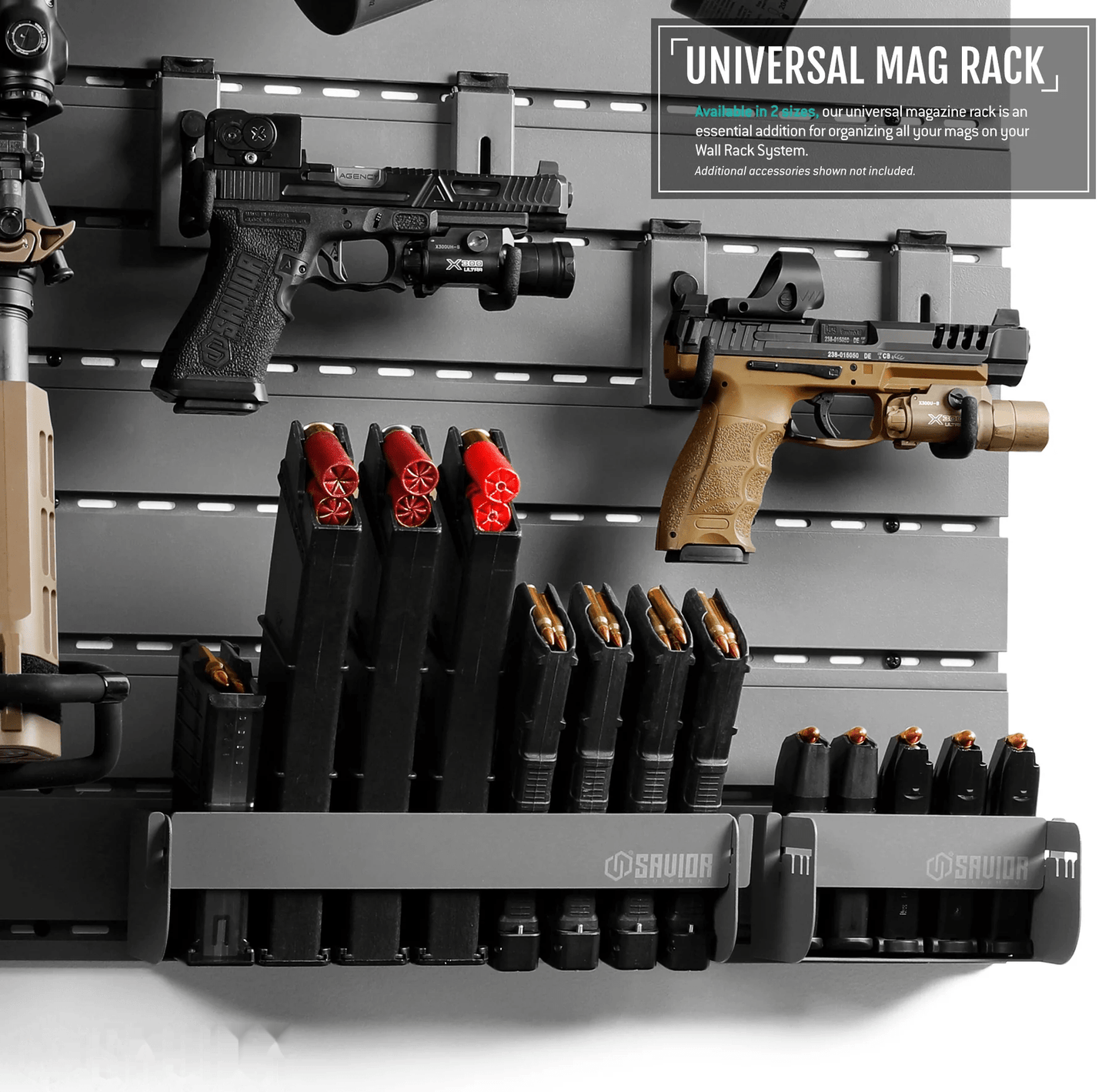 Wall Rack System - Universal Mag Holder (Multiple Sizes) (Copy)