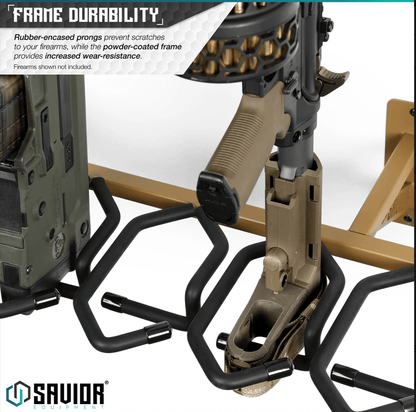 6 Rifle Wall Rack