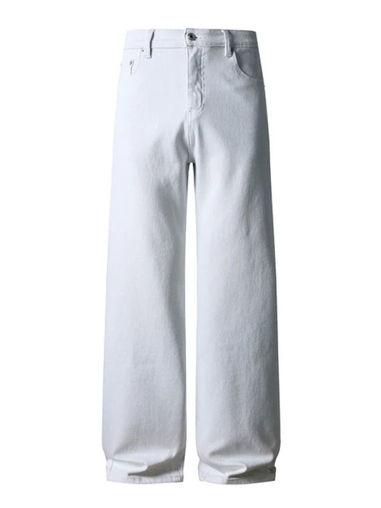 IVORY RELAXED DENIM [STRETCH]