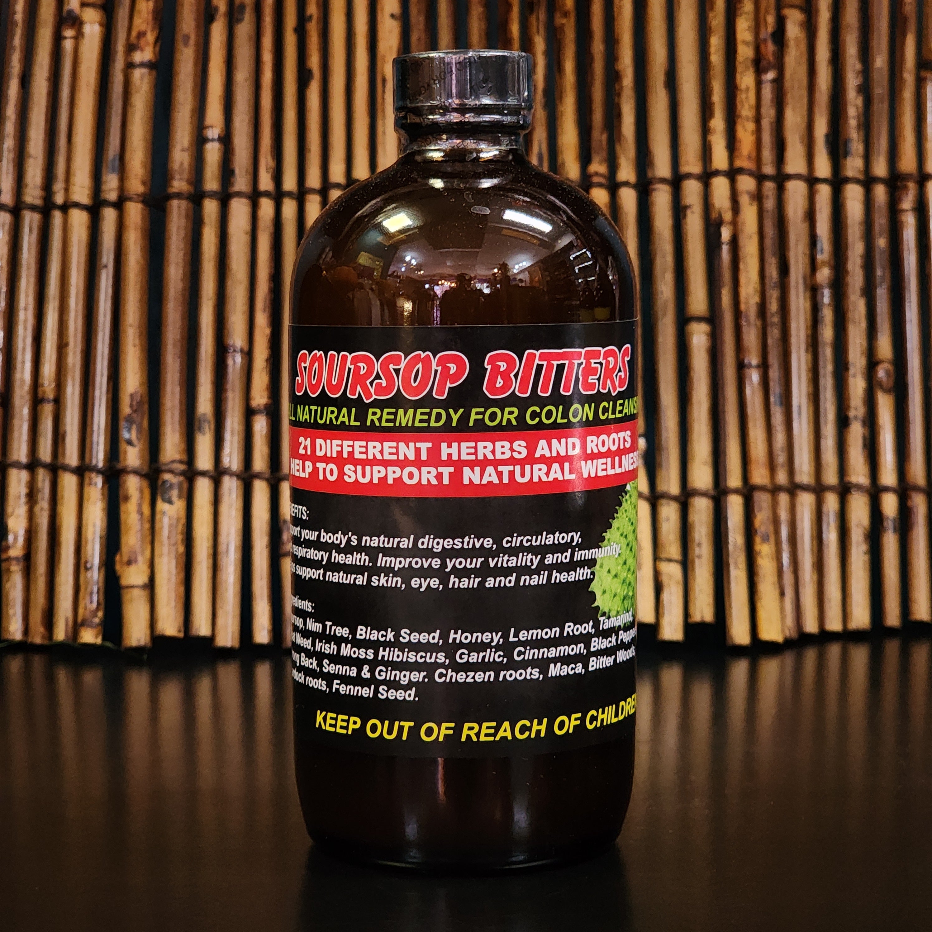 Organic Soursop Bitters 16oz