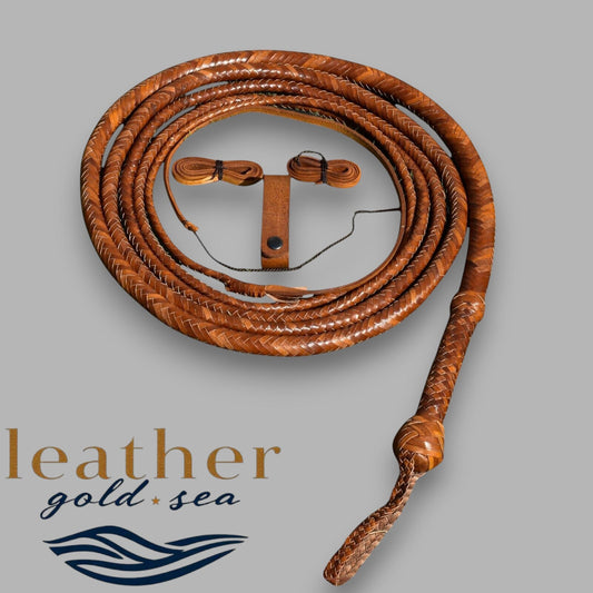 Indiana Jones Bullwhip – Handmade Leather, Made in USA