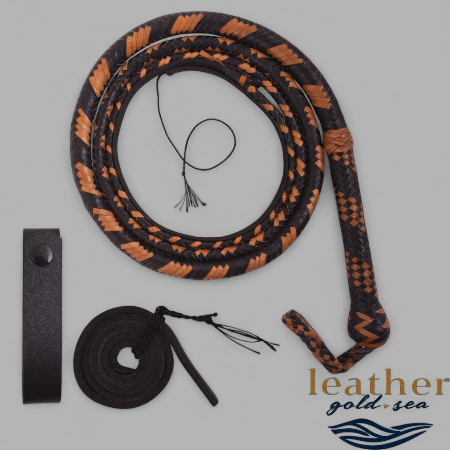 Bullwhip for Sale – Handmade 16 Plait Leather