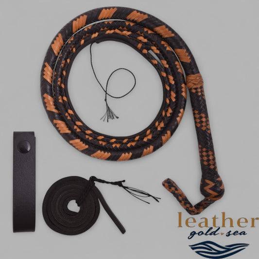 Bullwhip for Sale – Handmade 16 Plait Leather