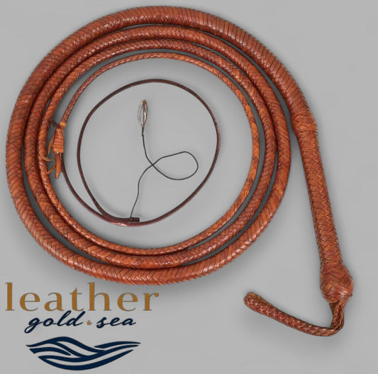 Leather Whips – Handmade 16 Plait Bullwhip