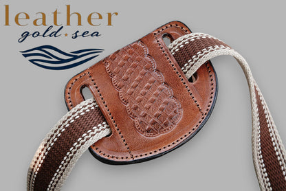 Custom Knife Sheaths – Handmade Brown Leather