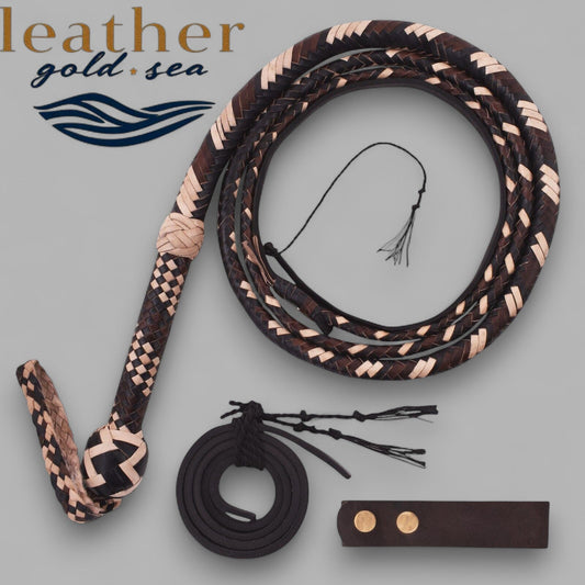 Leather Whip – Handmade 16 Plait Made in USA