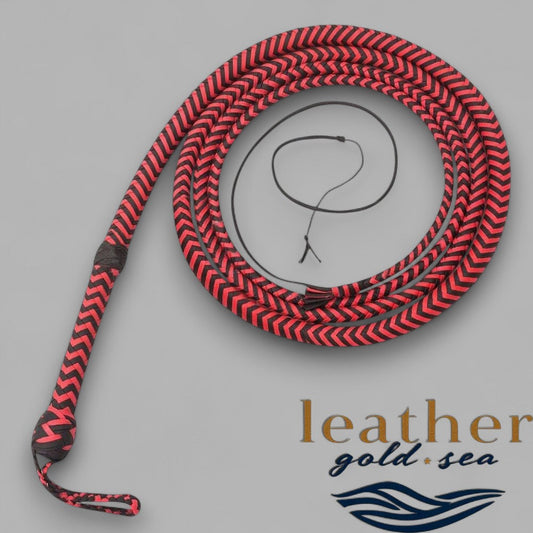 Bull Whips – Handmade Leather, 16 Plait, Made in USA