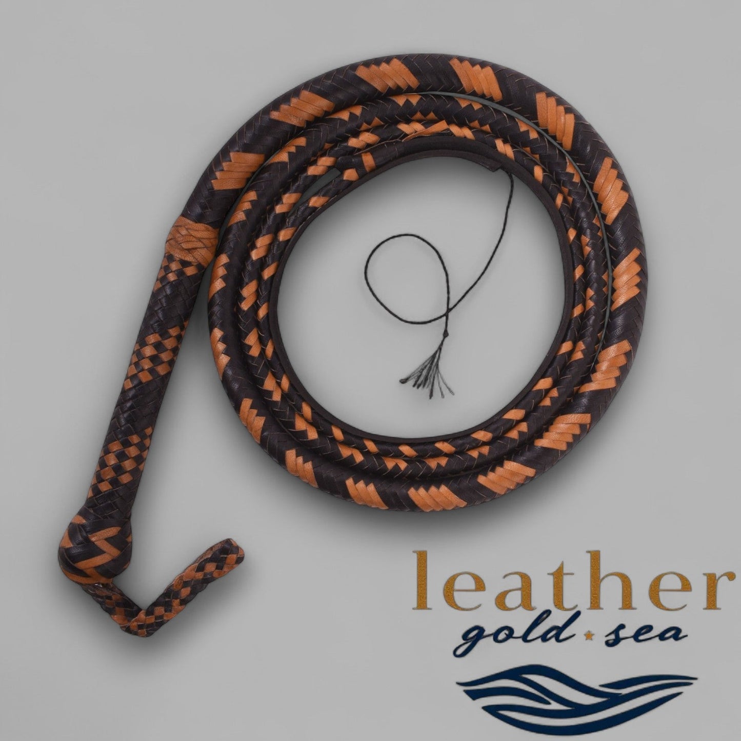 Braided Bullwhip – Handmade Leather, Made in USA