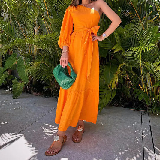 Loose Irregular Dress for Women