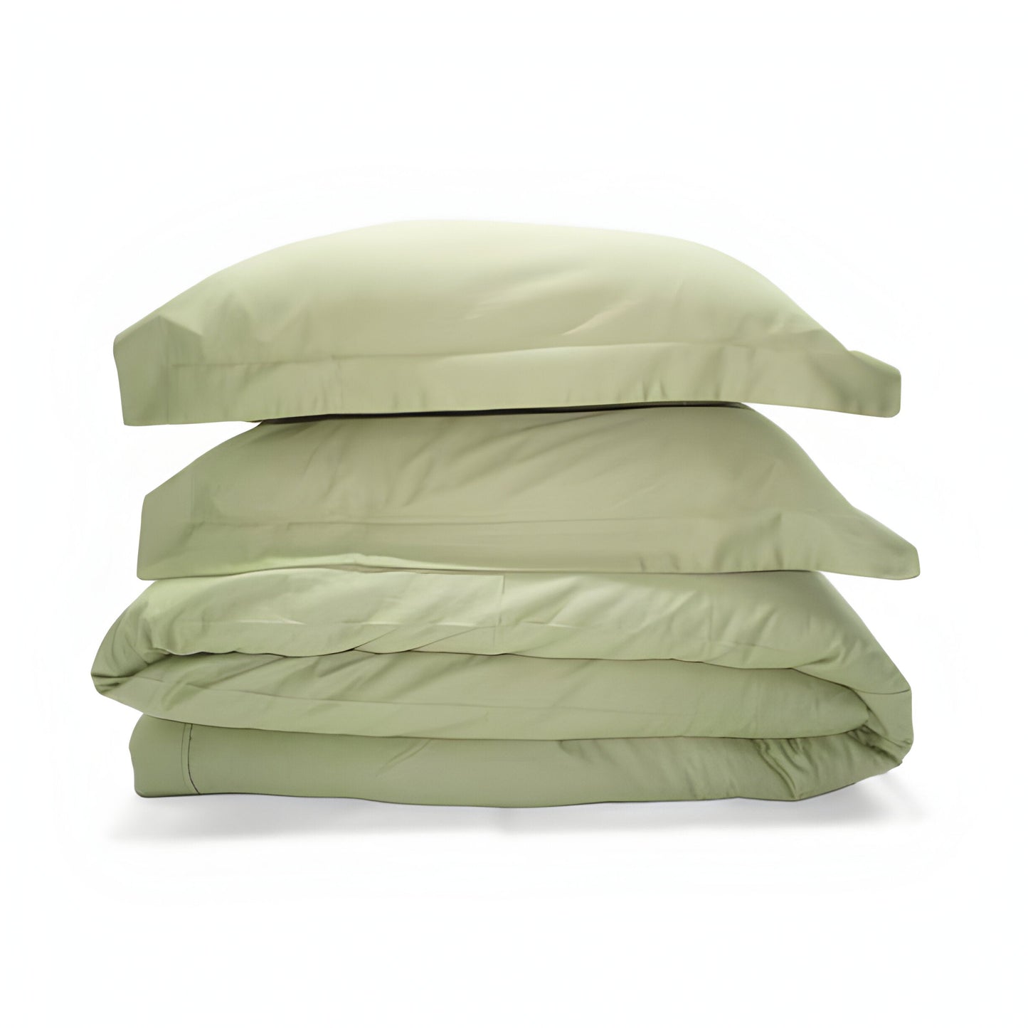 400TC Cotton Sateen Solid Duvet Cover Set