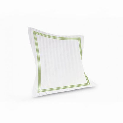 400TC Cotton Sateen Triple Edge Embroidery Stripe Duvet Cover Set
