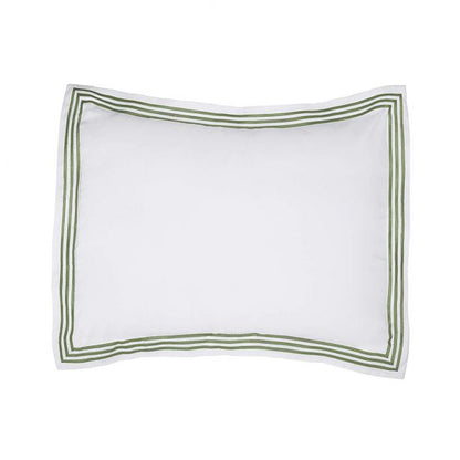 400TC Cotton Triple Embroidery Sateen Solid Round Duvet Cover Set