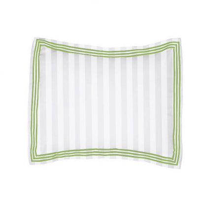 400TC Cotton Sateen Triple Edge Embroidery Stripe Duvet Cover Set