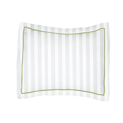400TC Cotton Single Edge Embroidery Sateen Stripe Duvet Cover Set