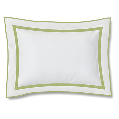 400TC Embroidery & Border Cotton Sateen Solid Duvet Cover Set