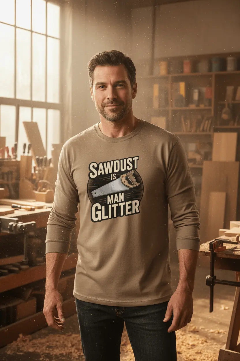 sawdust is man glitter