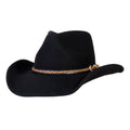 Shadow Ridge Black Felt Cowboy Hat