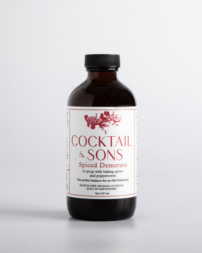 C&S Spiced Demerara: The Ultimate Companion for Aged Spirits (8oz)