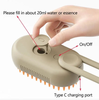 Steamy Hair Brush