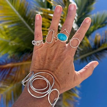Oval Turquoise Ring