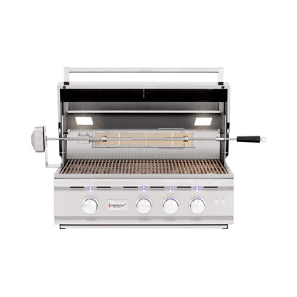 Summerset TRL Built-In Propane Gas Grill With Rotisserie (TRL32/38-LP) (SAK17213)