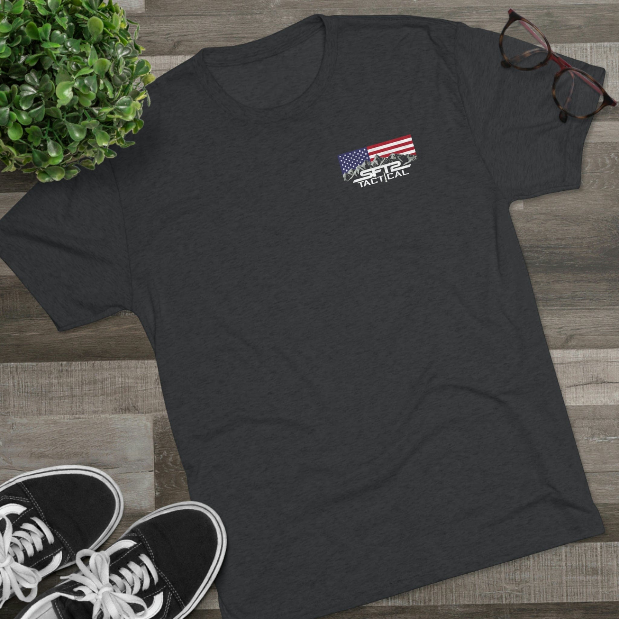 Over My Dead Body -  Tri-Blend Crew Tee
