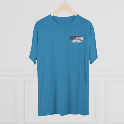 Over My Dead Body -  Tri-Blend Crew Tee