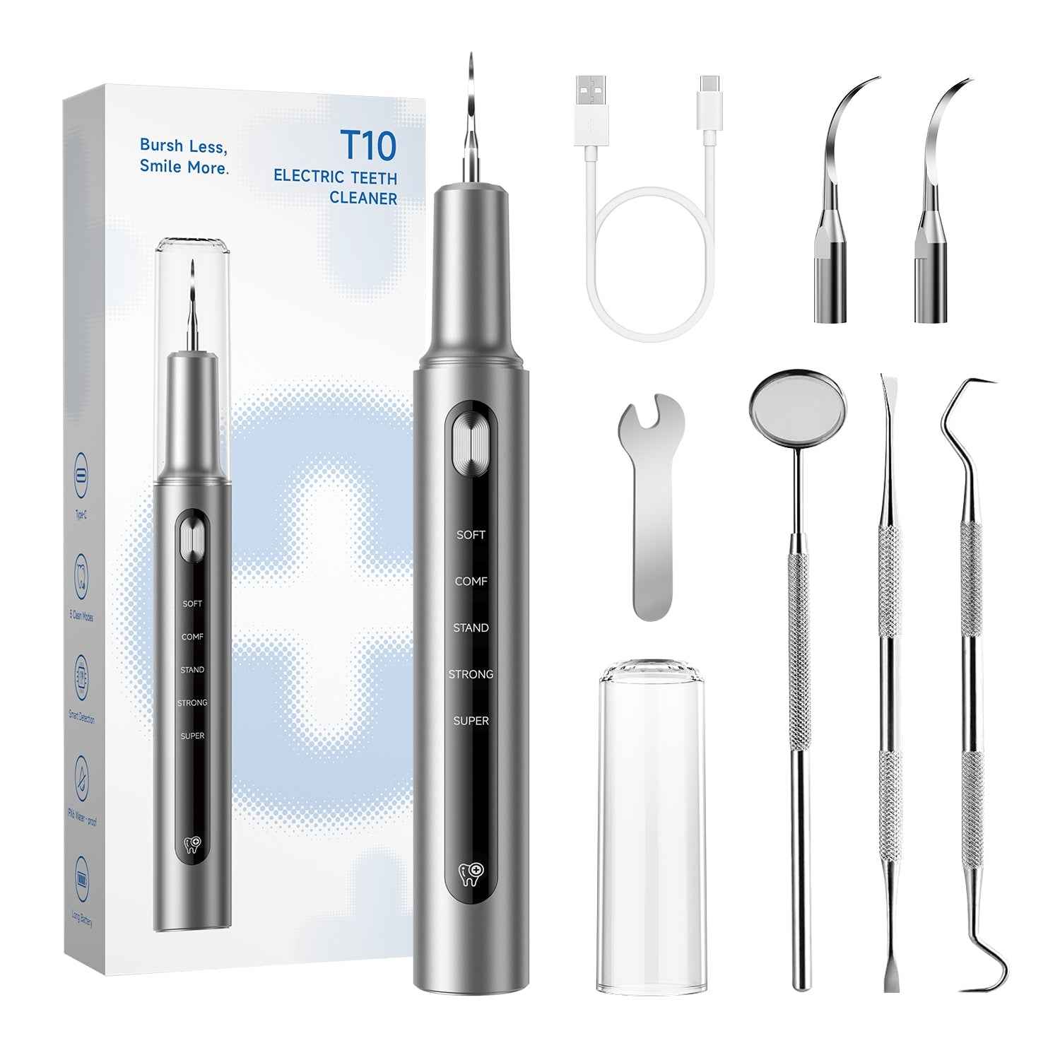 T10 Ultrasonic Tooth Cleaner | Professional Dental Scaler