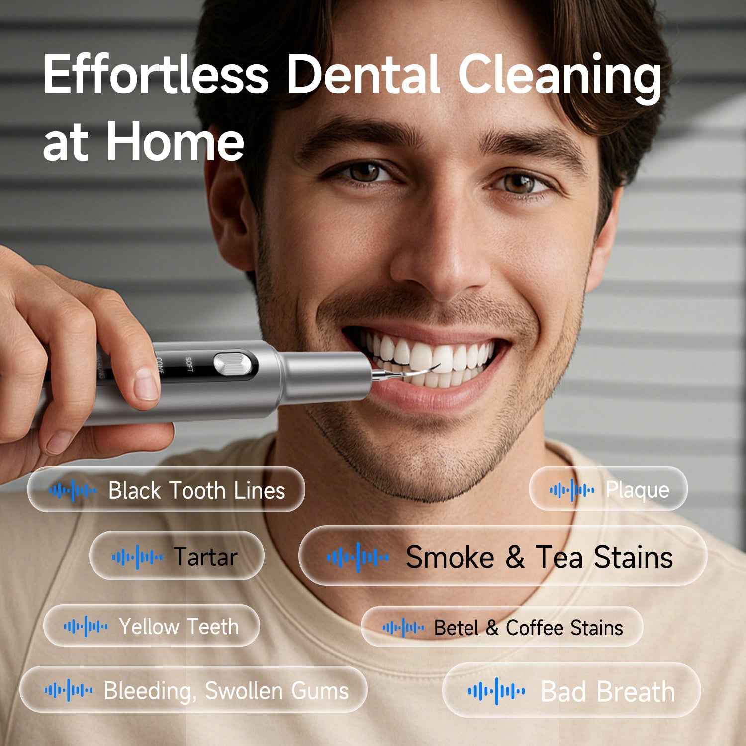T10 Ultrasonic Tooth Cleaner | Professional Dental Scaler