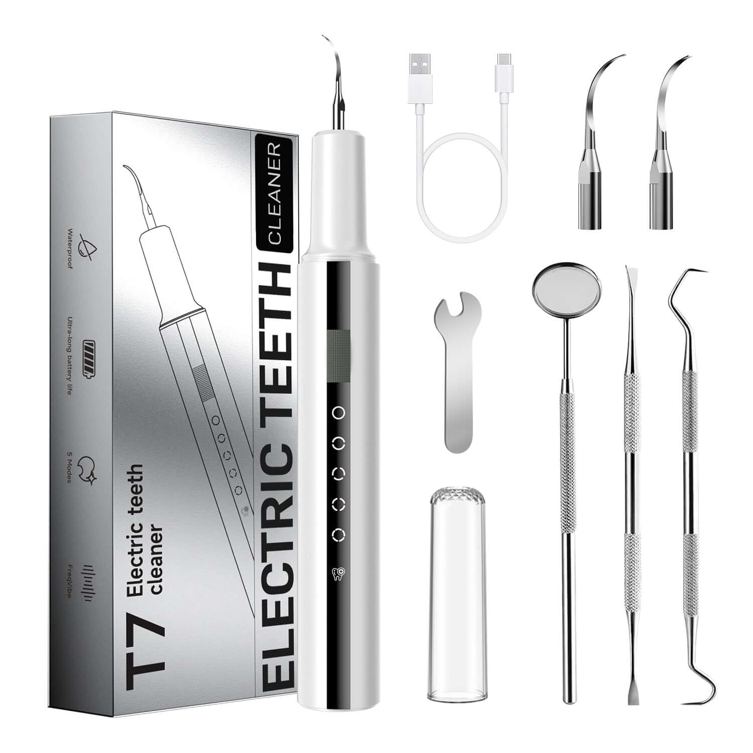 T7 Ultrasonic Tooth Cleaner | Advanced Plaque & Tartar Removal