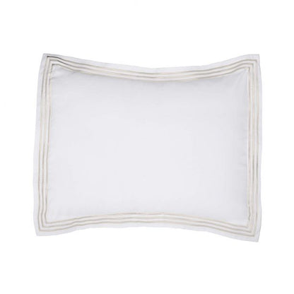 400TC Cotton Triple Embroidery Sateen Solid Round Duvet Cover Set