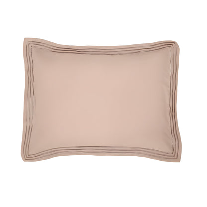 400TC Cotton Luxurious Triple Embroidery Sateen Solid Duvet Cover Set