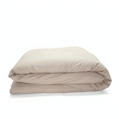 400TC Cotton Sateen Solid Duvet Cover Set