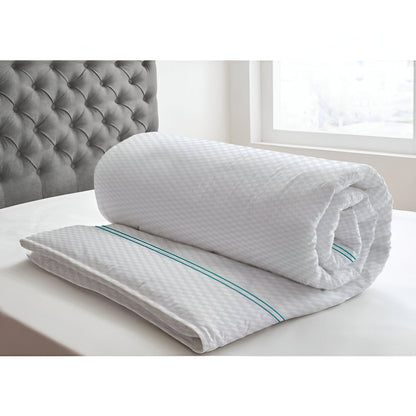 400TC Cotton Double Embroidery Sateen Microcheck Duvet Cover Set