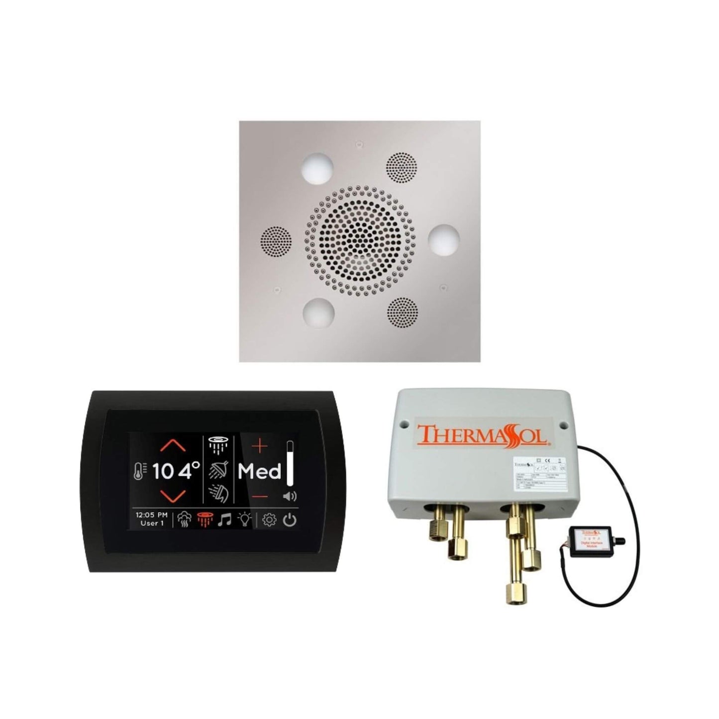 ThermaSol Wellness Shower Package With SignaTouch Square [WSPSS] (SAK57921)