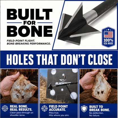 TOTA | 125 grain broadhead | 1-inch solid | fixed blade