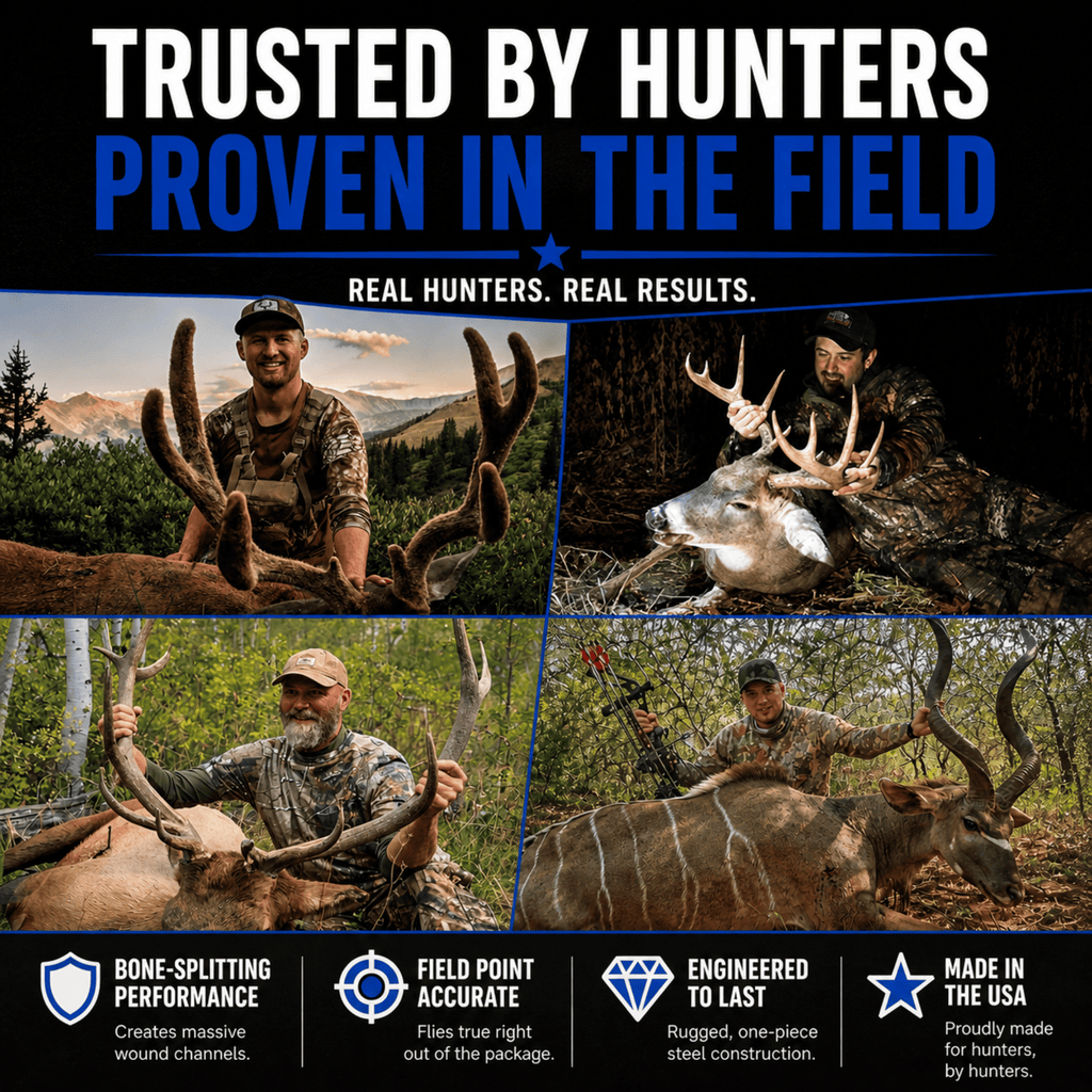TOTA | 2-Blade Expandable Broadhead | 2.25” Cut | 100 Grain