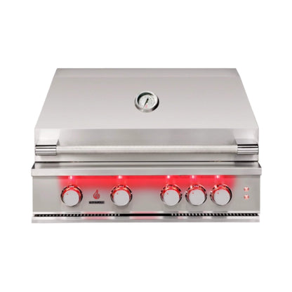 TrueFlame Luxury Built-In Gas Stainless Steel Grills [TF25/32/40] (SAK30587)
