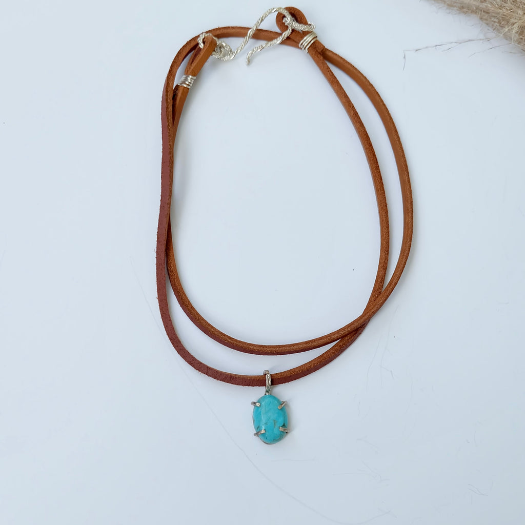 Turquoise Charm Necklace
