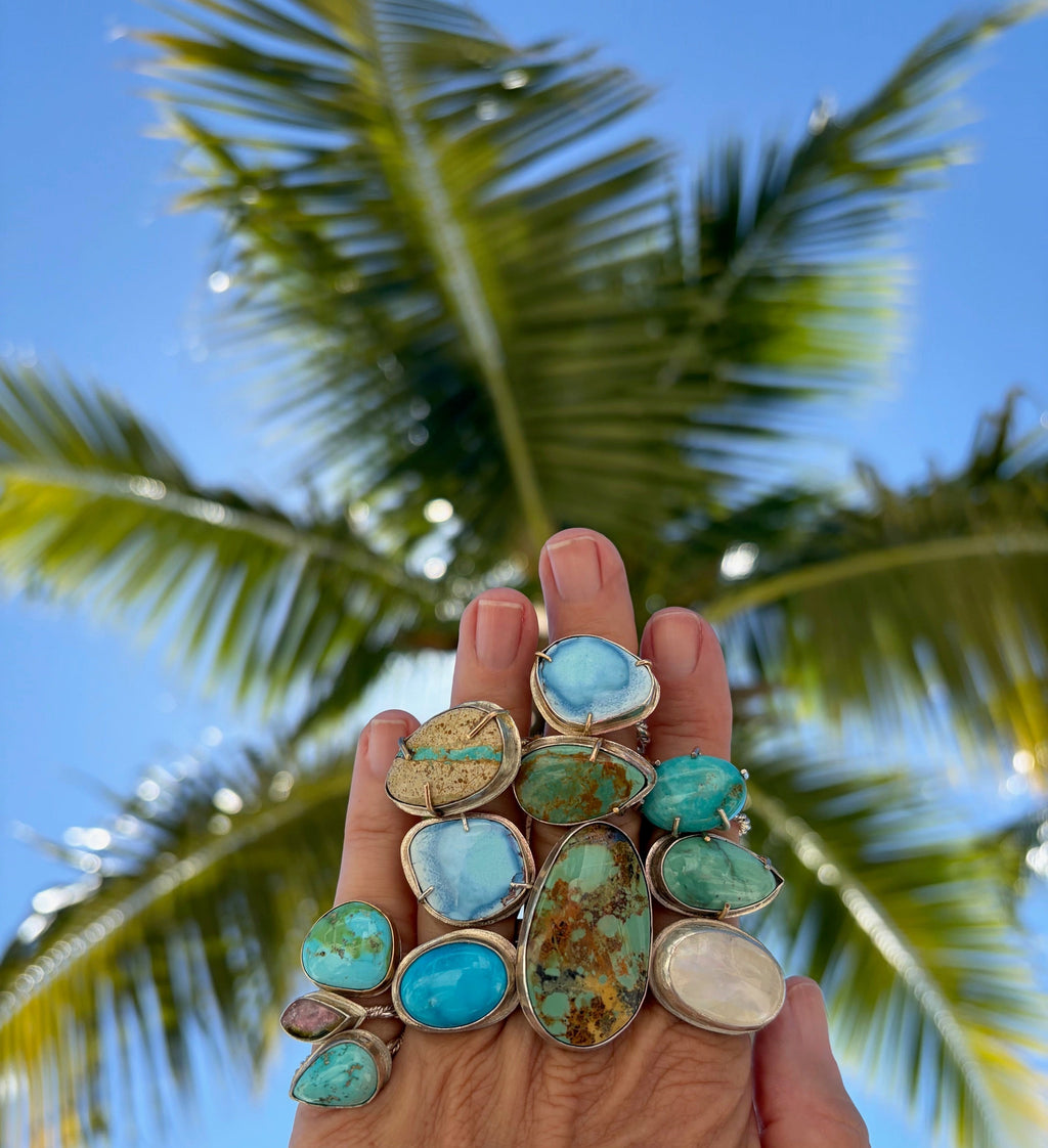 Oval Turquoise Ring